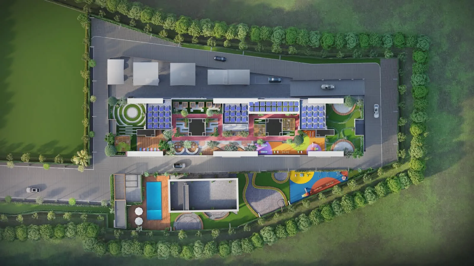 Sai Ananta Parking & Security Gate